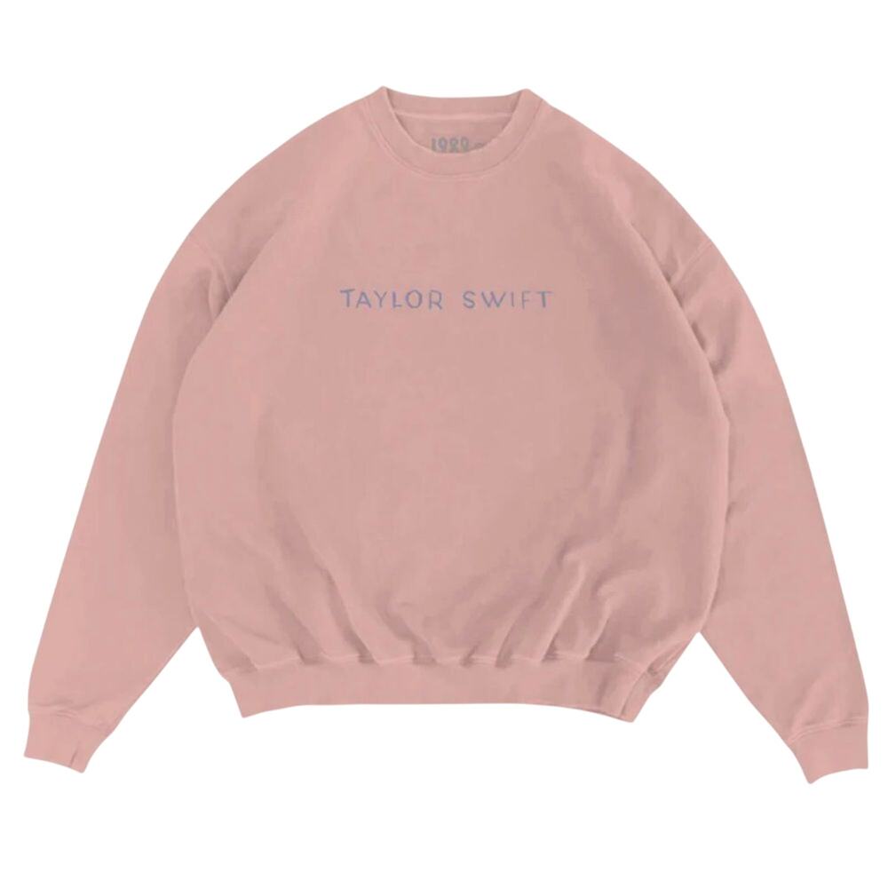 TAYLOR SWIFT 1989 (Taylor’s Version) Pink Crewneck Size 2X New Without Tag SOO - Picture 2 of 7